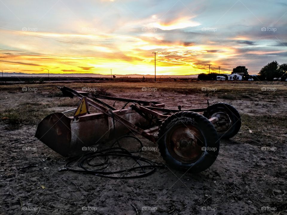 Imperial Valley Sunset - Brawley, CA