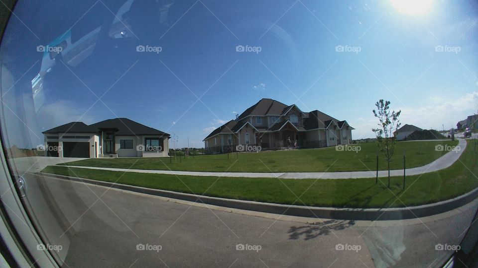 No Person, House, Home, Grass, Landscape