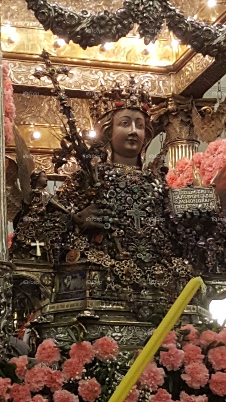 Sant'Agata patrona di Catania (Sicily)