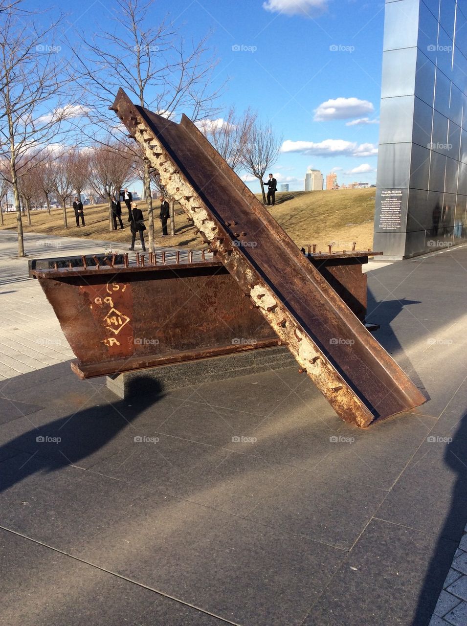 Pieces of the World Trade Center