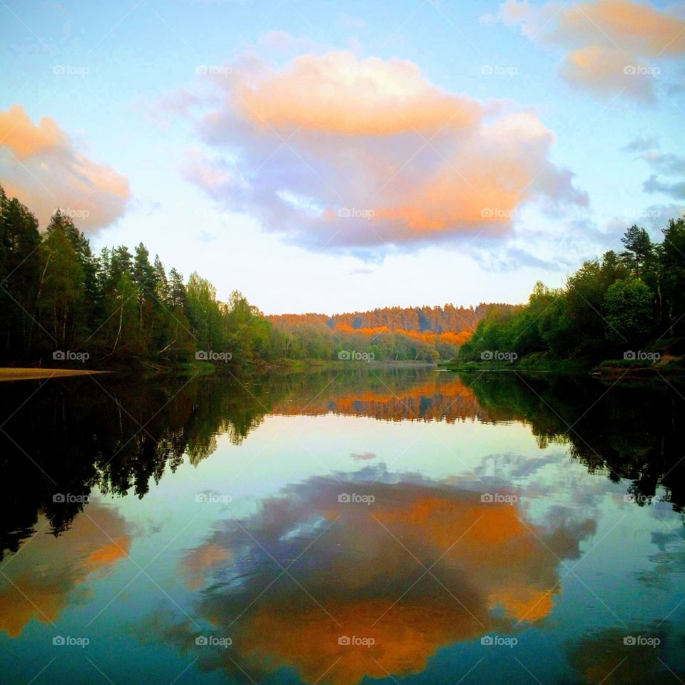 Sunset...Playing with colours