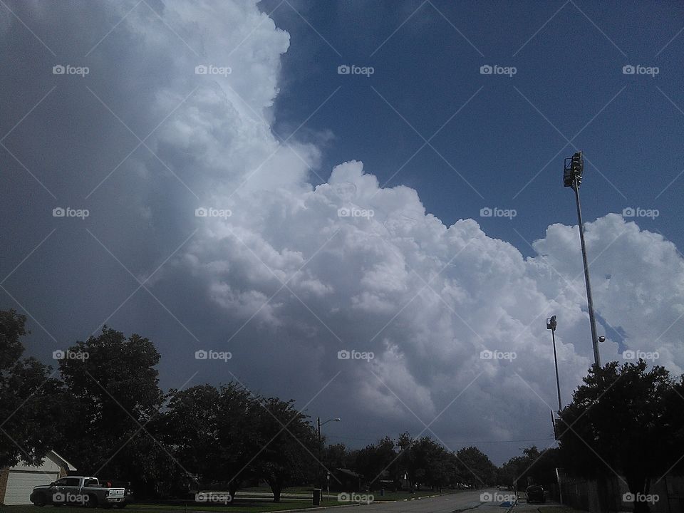 thunder boomers. the skies are rumbling with thunder in this photo