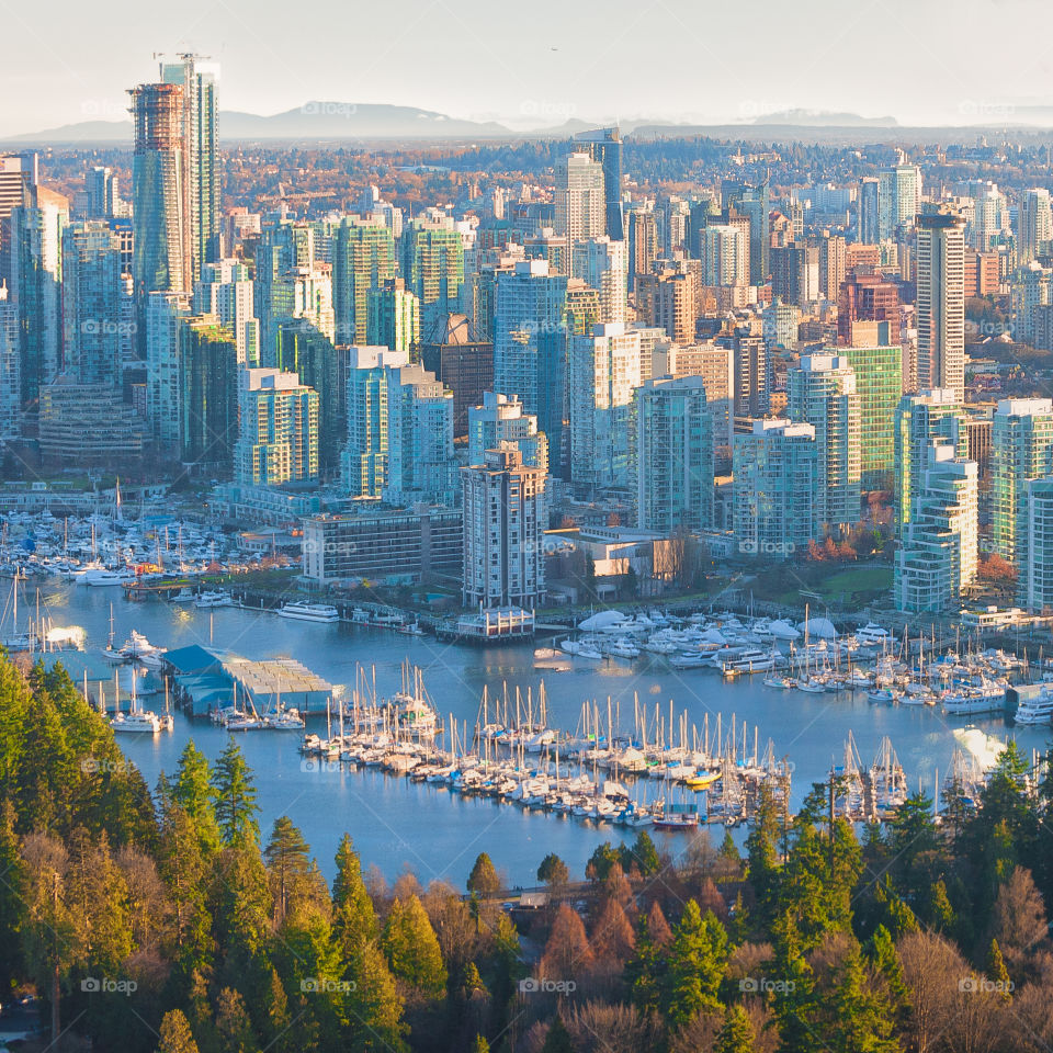 Vancouver from
above