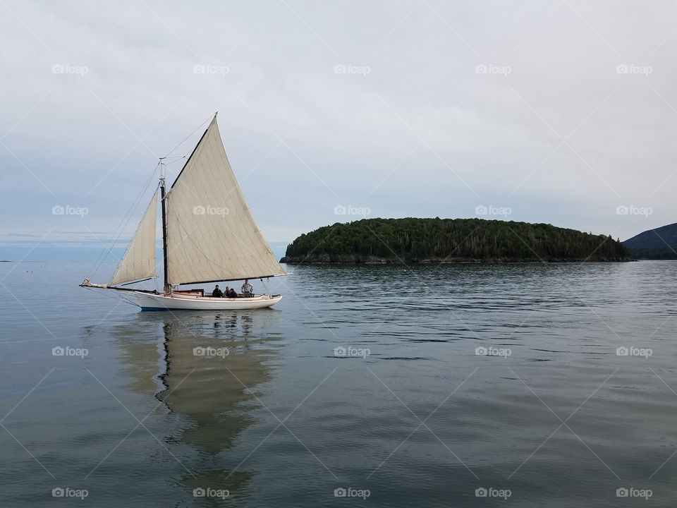 setting sail