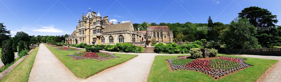 Gothic. Gothic stately home 