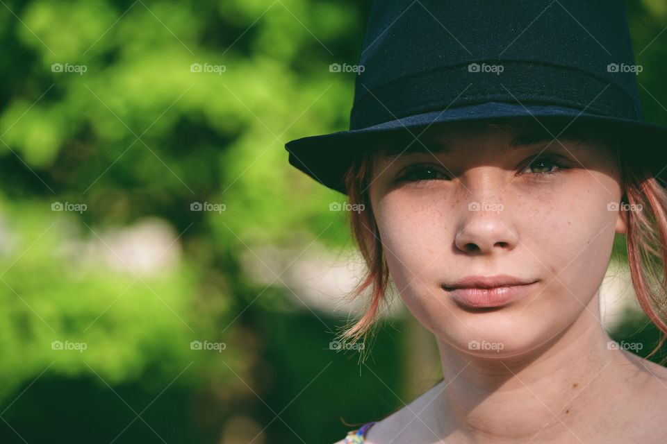 Portrait, People, Woman, Lid, Child