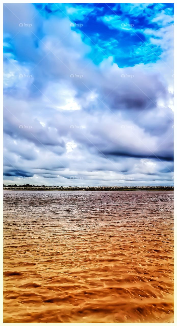 Best Indian River with cloud it is nice     looking image