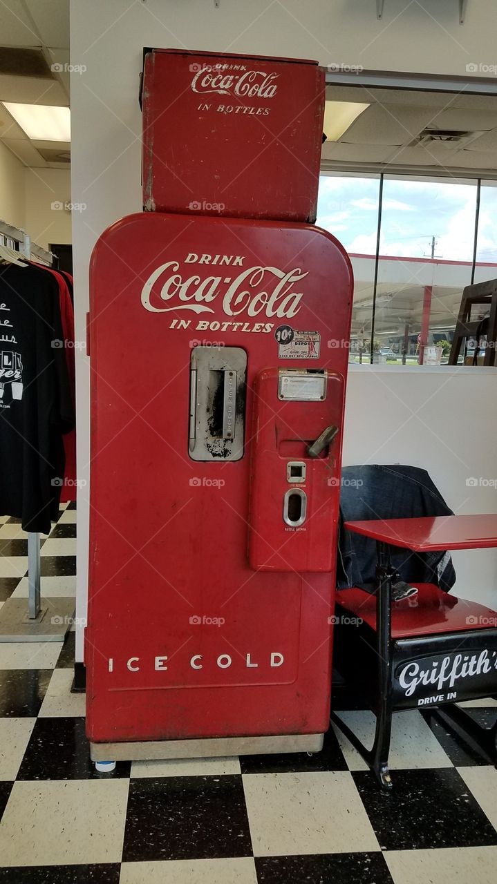 1956 coke machine