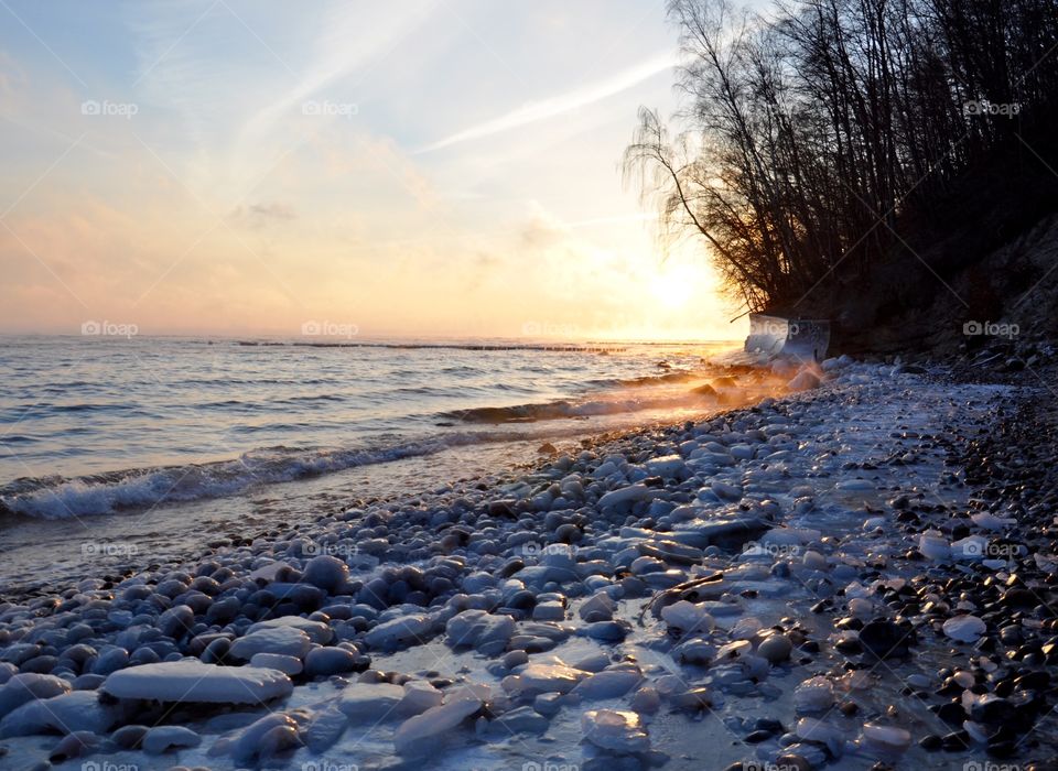 Water, No Person, Sunset, Nature, Beach