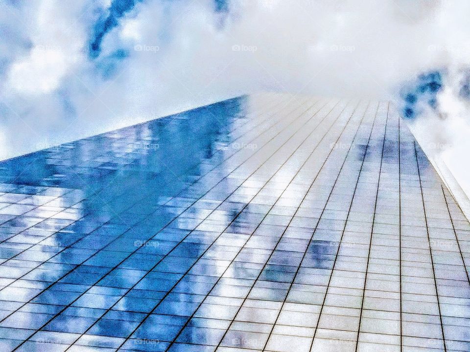 The Sky's the Limit/ Comcast skyscraper in Philadelphia, PA