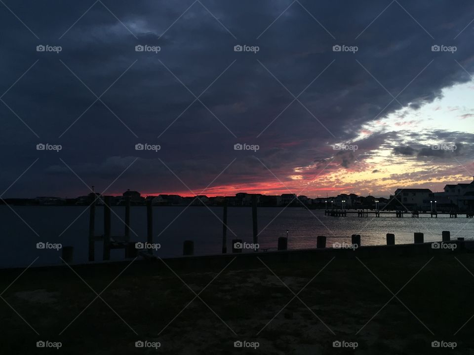 Beach sunset