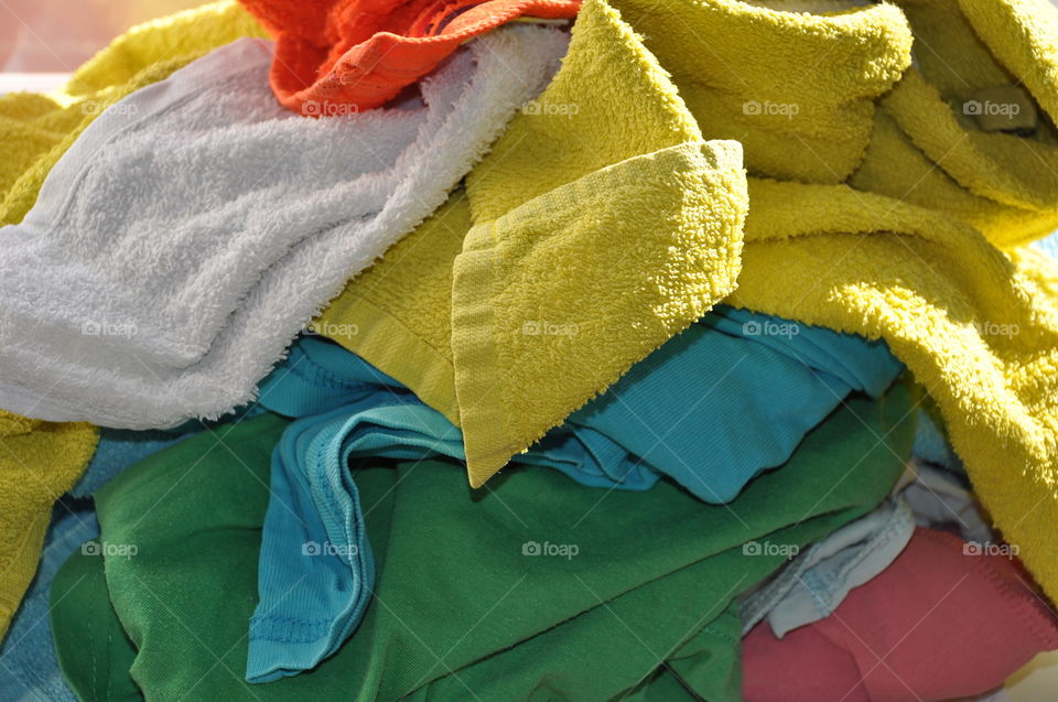 colored linen