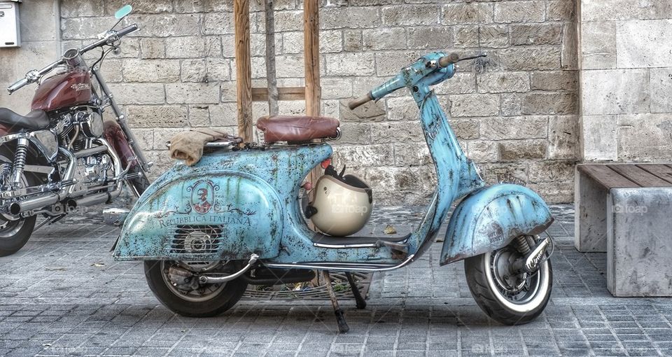 Ageing moped