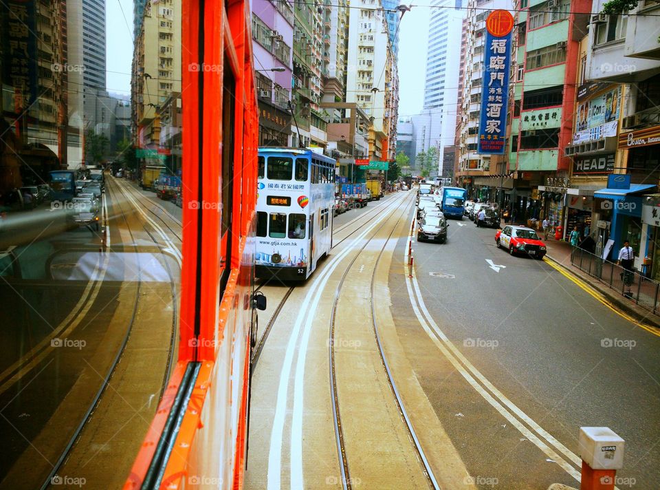 Hongkong Tram ride