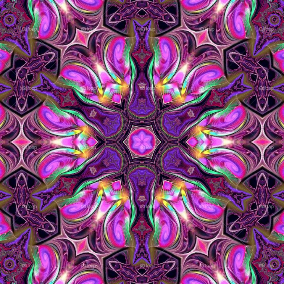 digital art kaleidoscope