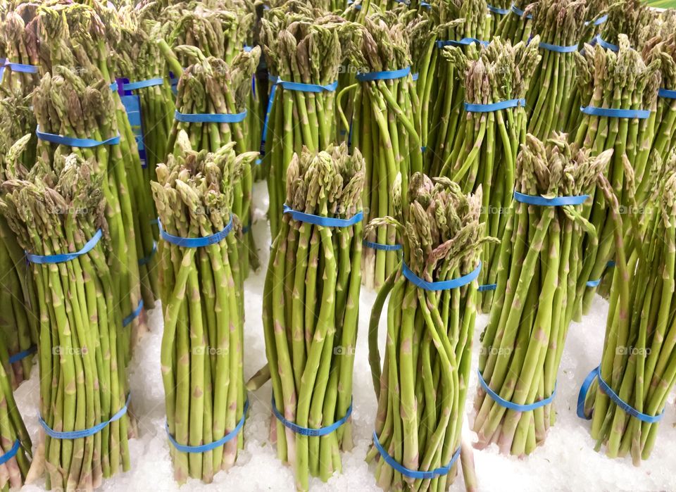Asparagus is a sure sign that spring has arrived - it is a traditional vegetable of spring 