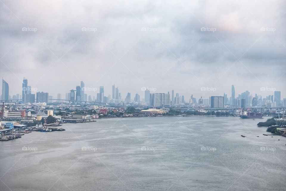 Forest River and City