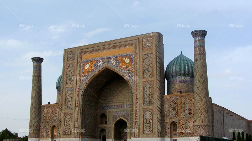 Beautiful Registan Samarkand