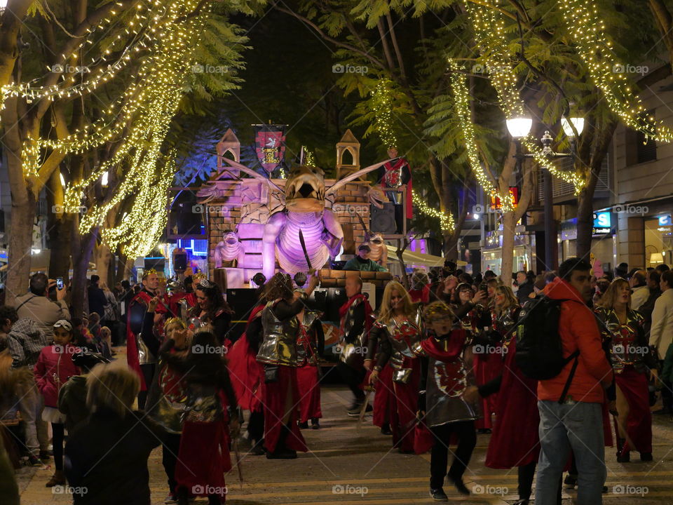 Carnival floats contest