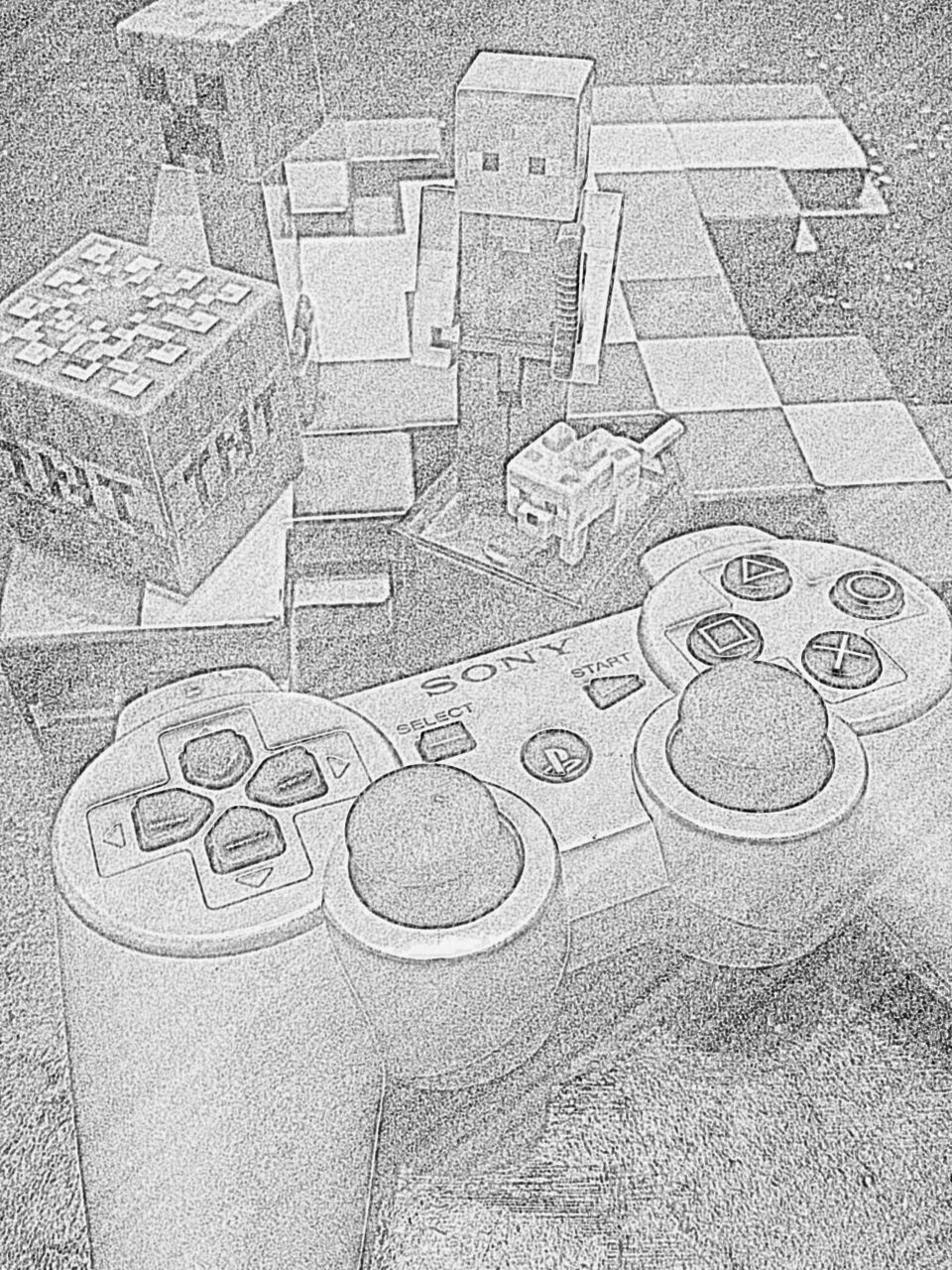 Control & Craft (sketch art edit)