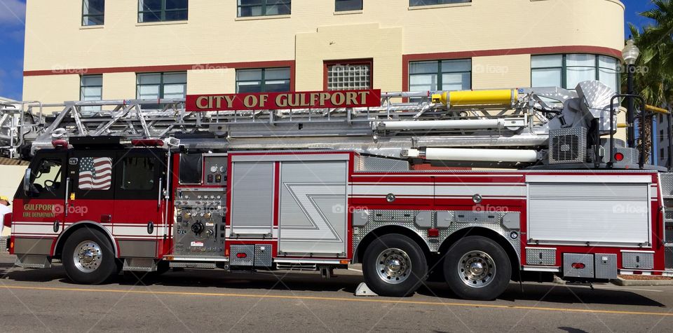 Gulfport Fire Truck