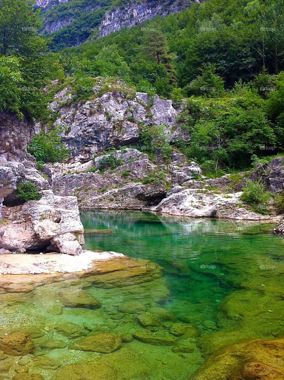 View of Pria park, Arsiero, Italy