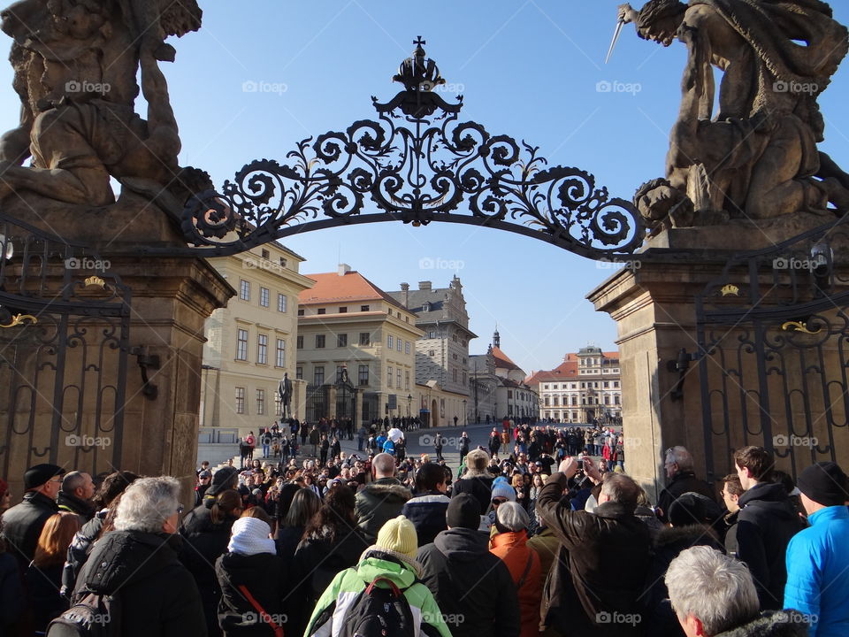 One day in Prague old town
