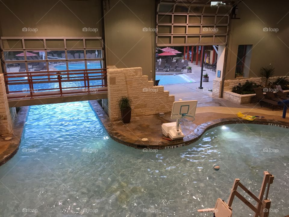 Resort swimming pool