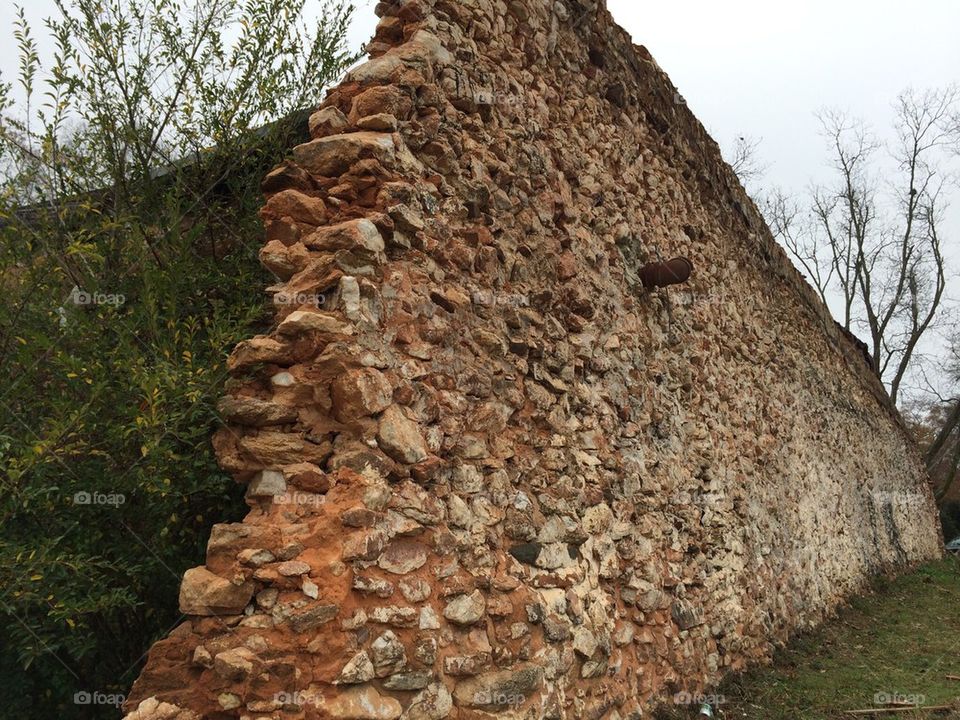 Stone wall