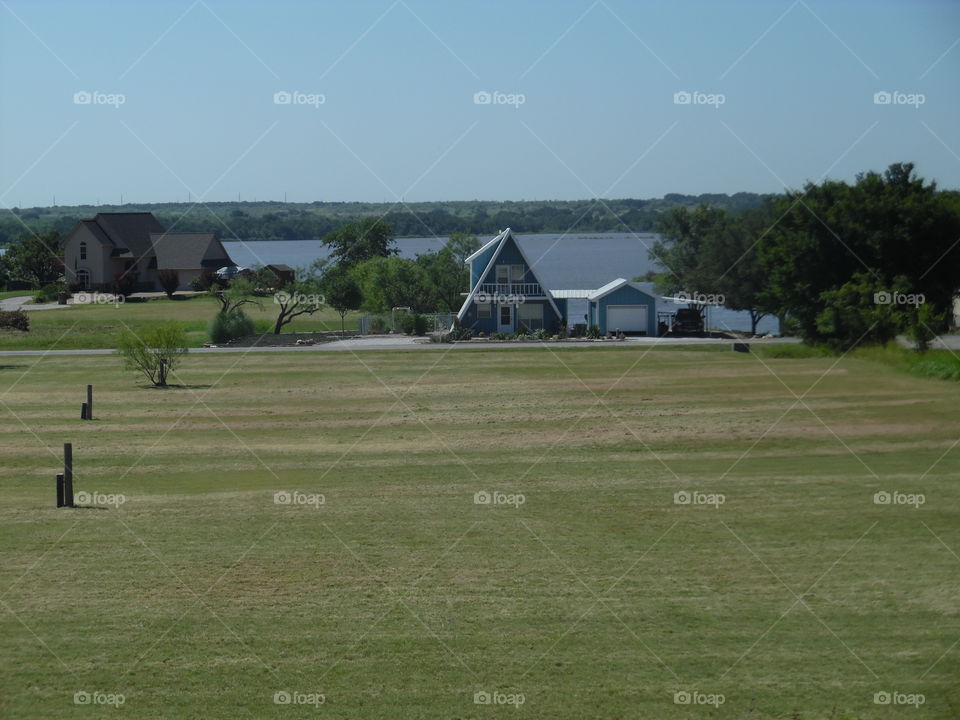 Bridgeport Texas. This is a picture of a Lake house in Runaway Bay located near Bridgeport Texas