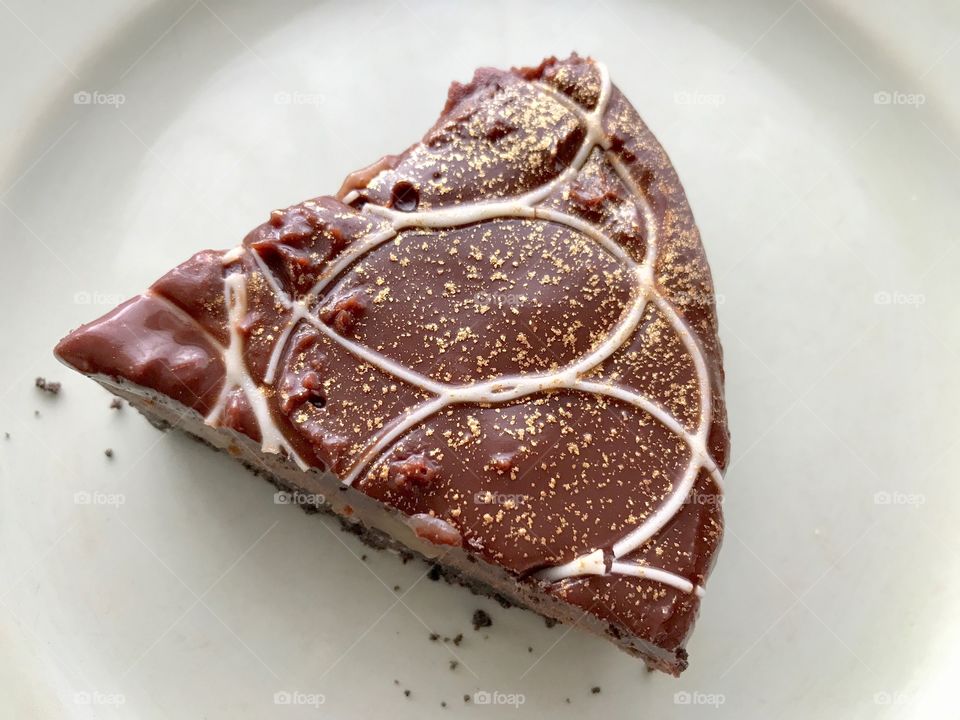 Belgian Chocolate Cheesecake.