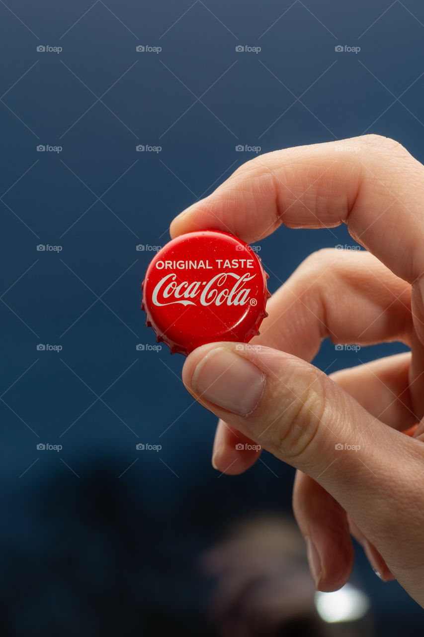 Coca Cola bottle lid