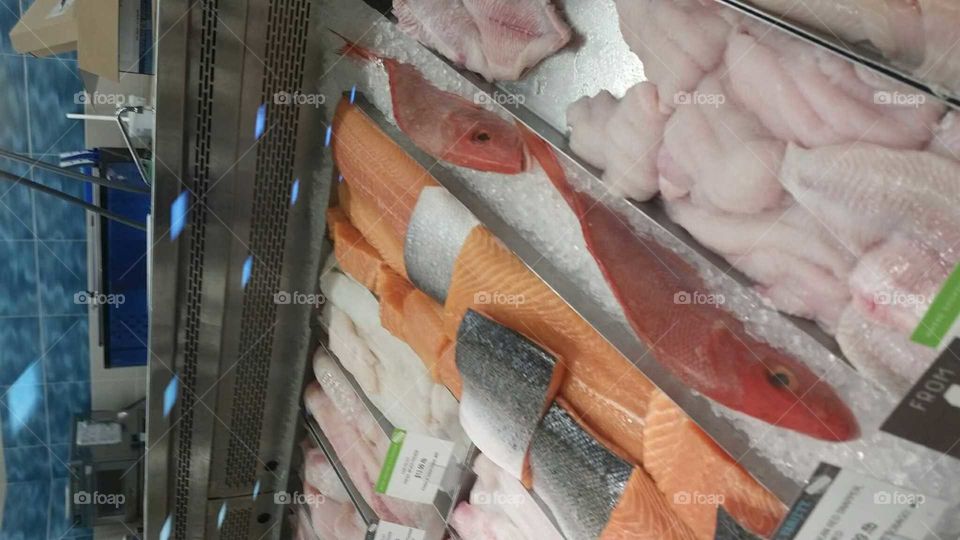 Seafood shopping for Dinner