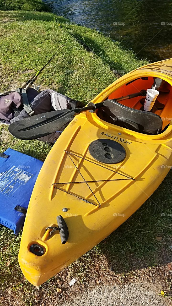 kayak equipment