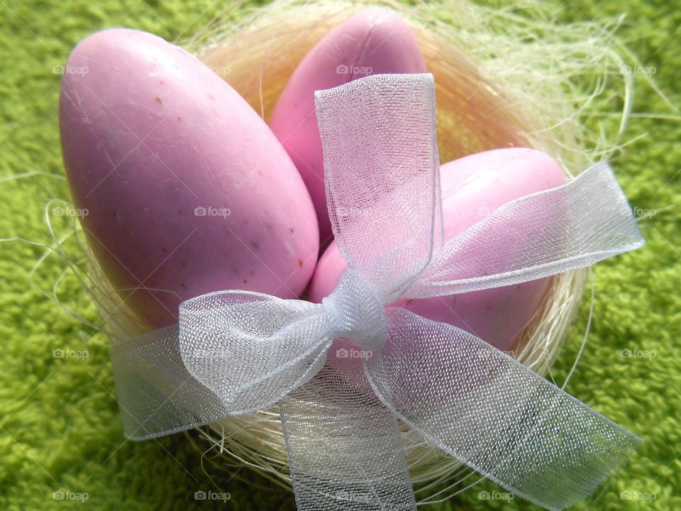 Easter, Flower, Thread, Celebration, Gift