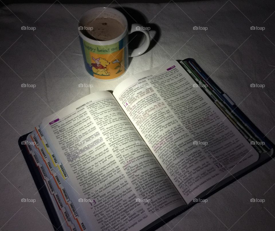 Morning Routine 
Time with God.