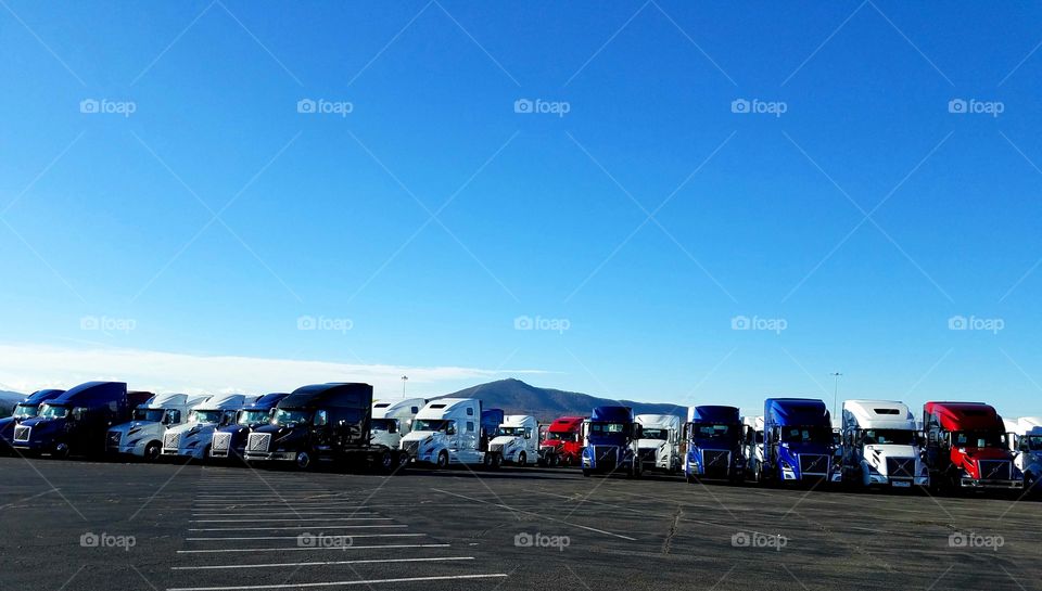 Brand new Volvo's ready for service