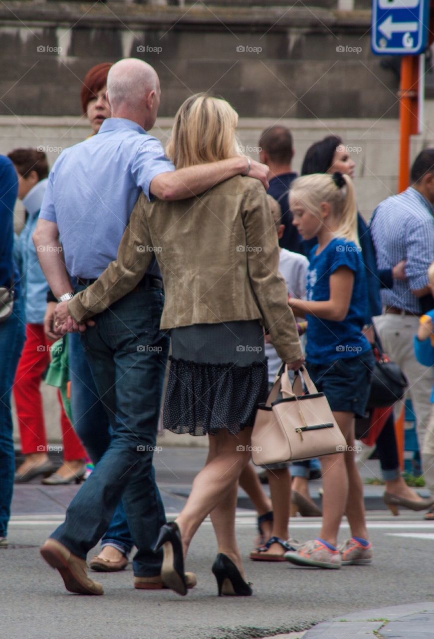 Couple shopping