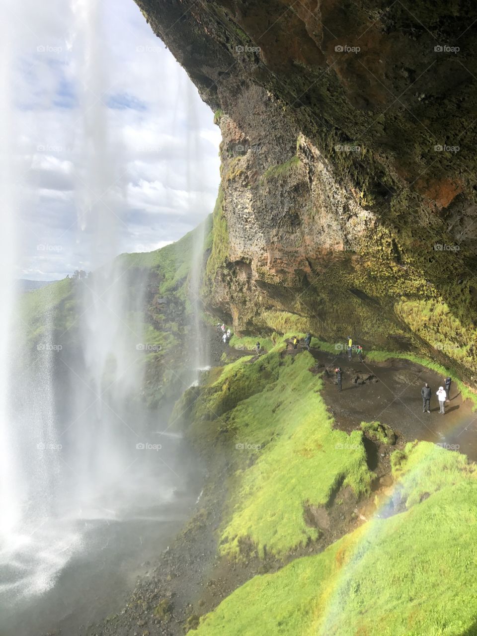 somewhere under the waterfall 