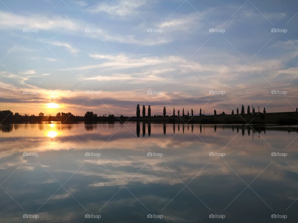 Amazing colours of the sky