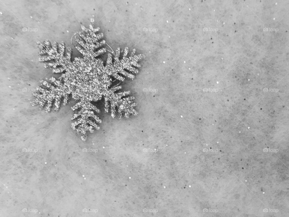 Silver snowflake 