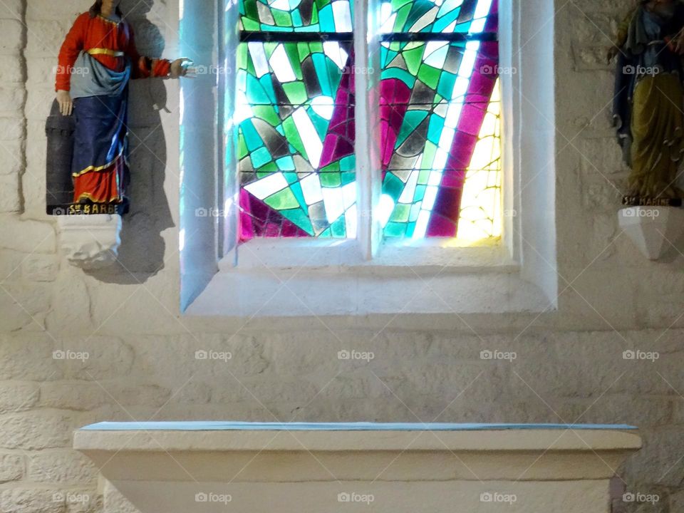 Stained glass beauty ...