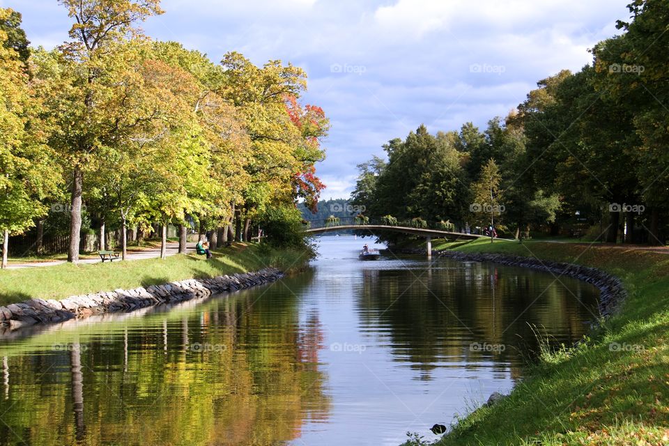 Djurgarden Canal ,Sweden