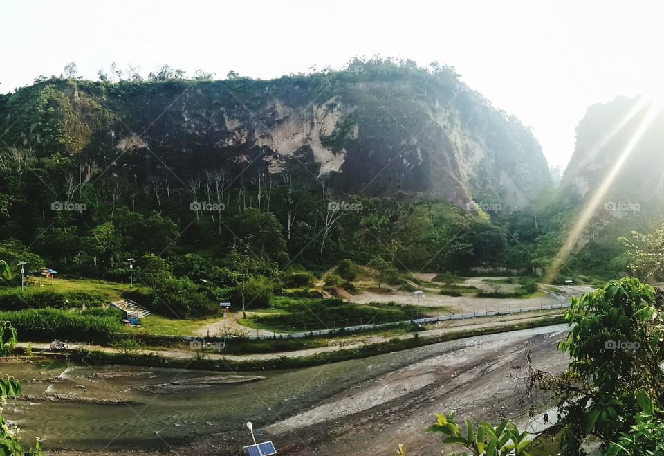Sianok Canyon, Bukittinggi, West Sumatera, Indonesia.