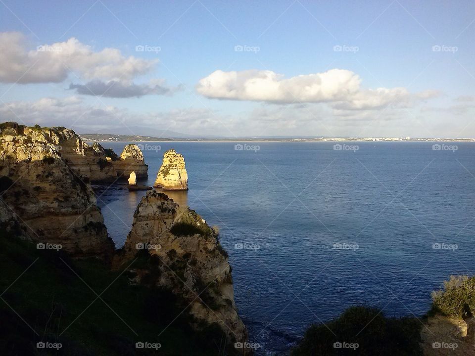 Atlantic coast of the Algarve
