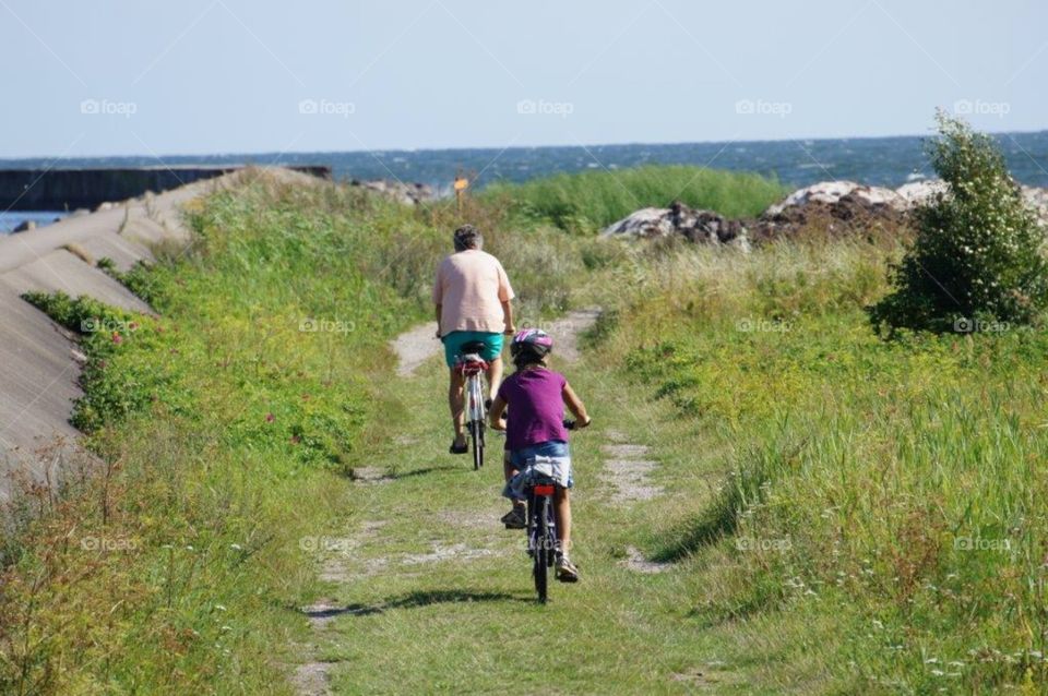 Biking with Dad