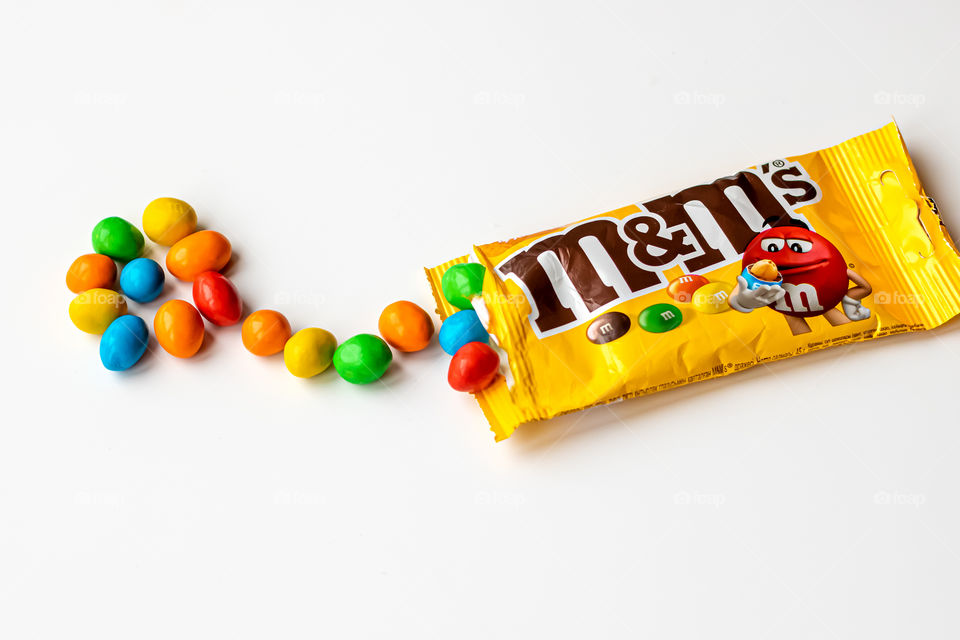 Creative with M&M's.