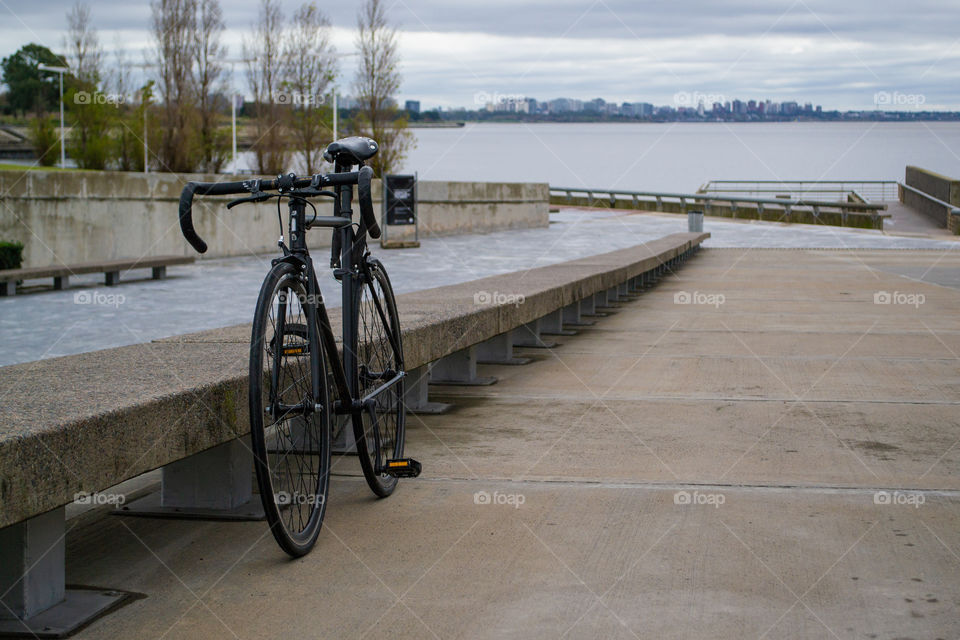 Bike at the river