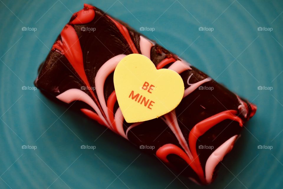 Valentine’s Day Treat Be Mine Colorful Heart Decor