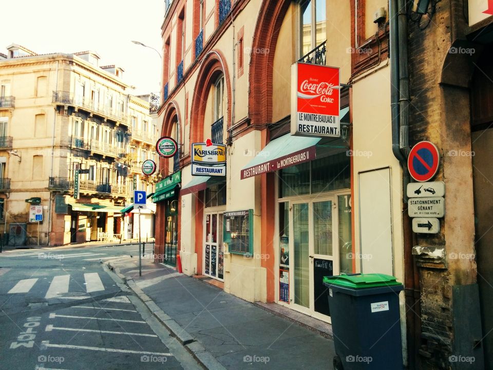 Street corner in Toulouse